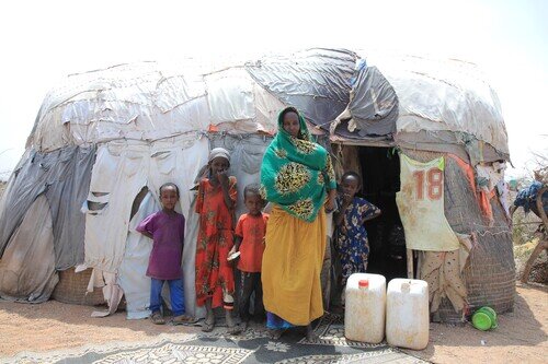 Anisa carries 40 liters of water 