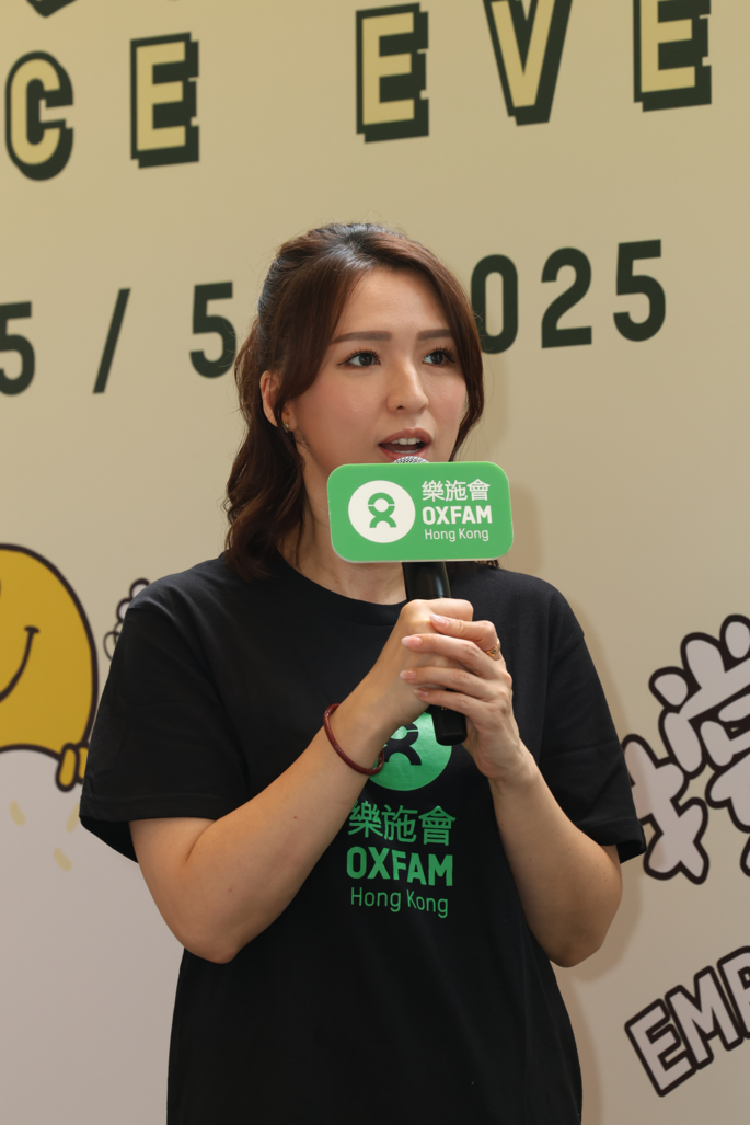 星級媽媽孫慧雪呼籲大家支持「樂施米義賣大行動2025」，「救氣候・撐小農」！