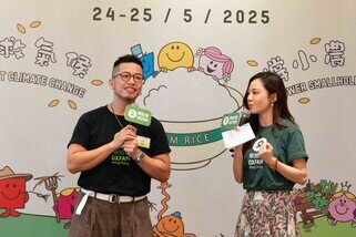 樂施大使徐智勇先生（小肥）表示十分認同樂施會「助人自助」的工作手法，並呼籲大家24及25號多多支持樂施米義賣大行動。