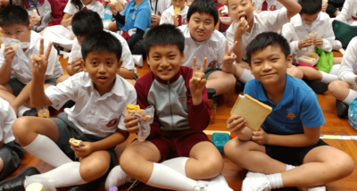 同學們親身體驗捱餓的感受