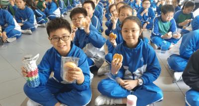 同學們親身體驗捱餓的感受