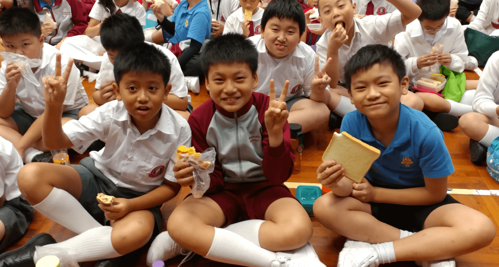 同學們親身體驗捱餓的感受